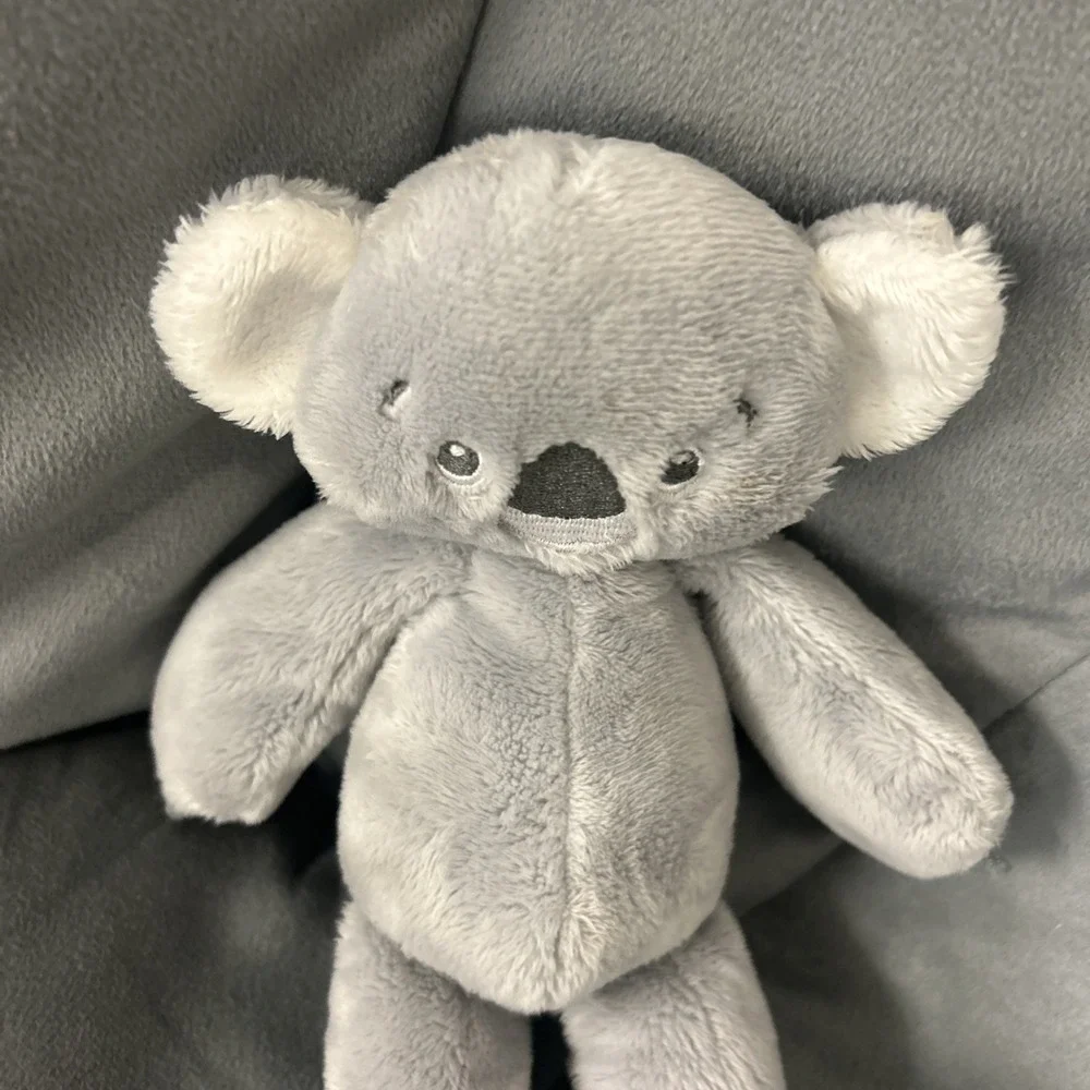 Baby Gund Toothpick Shay Koala Bear Gray Plush Sewn Eyes 12